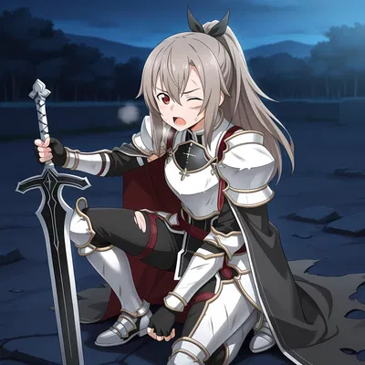 [懐古厨] Eydis Synthesis Ten (Sword Art Online Alicization Rising Steel) [AI Generated] - Galeria Hentai