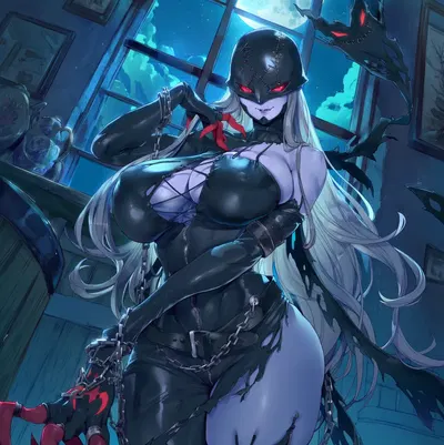 [SunGodManGa]LadyDevimon[AI Generated] - Hentai Gallery