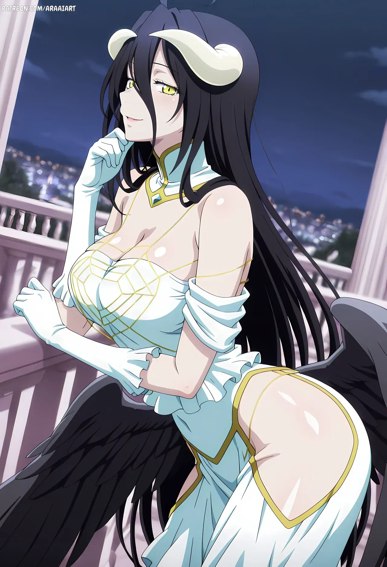 araaiart - Albedo | Overlord (Patreon) [AI Generated] - Hentai Gallery
