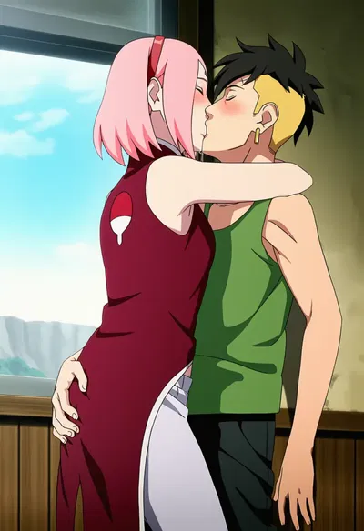 TheFarAi Kawaki X Sakura (Ai Generated) - Galeria Hentai