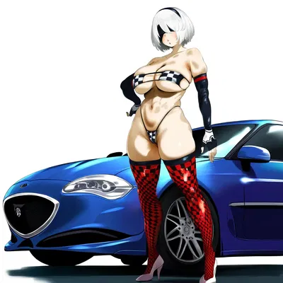 Hood - 2B (Nier:Automata) (Gerado por IA) (Patreon) - Galeria Hentai