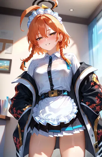 Flowersbeautiful - 9a1.美甘ネル BBC BlueArchive【220p】 [AI Generated] - Galeria Hentai