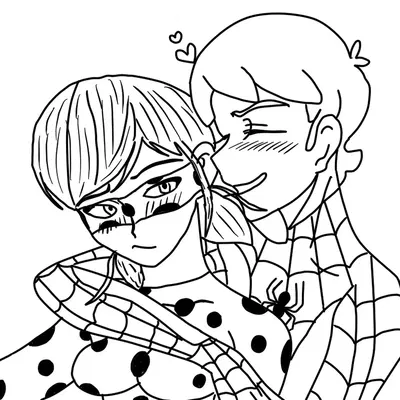Ladybug and Spider-Man - Hentai Gallery