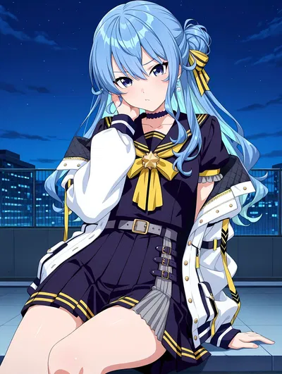 [Hoshimachi Suisei (Hololive) [AI Generated] - Galeria Hentai