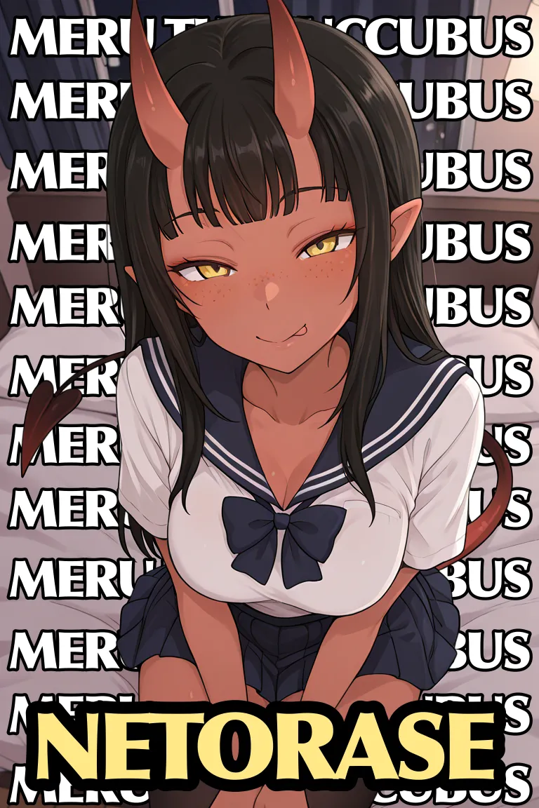 [Meru the Succubus NTS [AI Generated] (com e sem texto) - Galeria Hentai