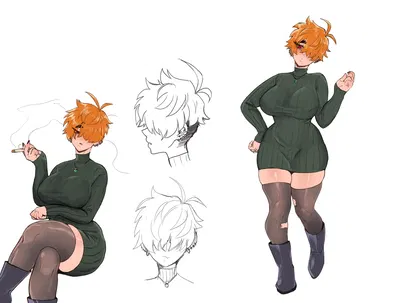 [đa dạng] Dì Hellen (OC của InsoUwu) - Thư Viện Hentai
