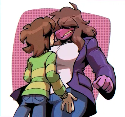 (BigDad) Kris e Susie (Deltarune) - Galeria Hentai