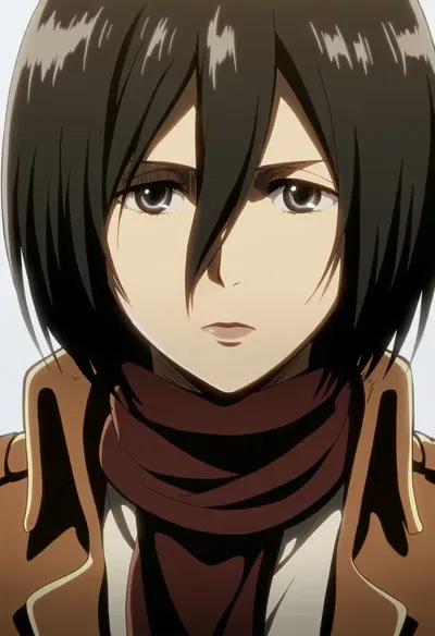 (Кичику-сэнсэй) mikasa ackerman2.0 (AI Generated) - Хентай галерея