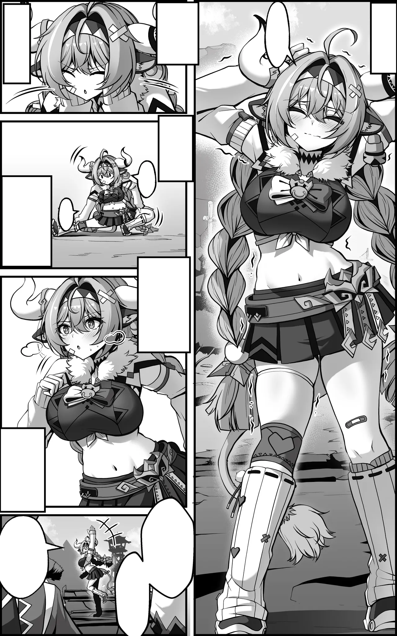 (Paya8) Varesa Manga (Genshin Impact) (sem texto) - Galeria Hentai
