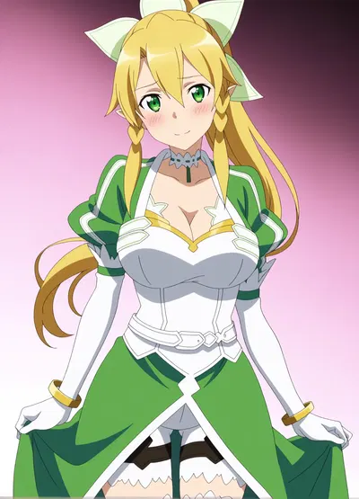 wakih Leafa (リーファ) (Patreon) (AI Generated) - Хентай галерея