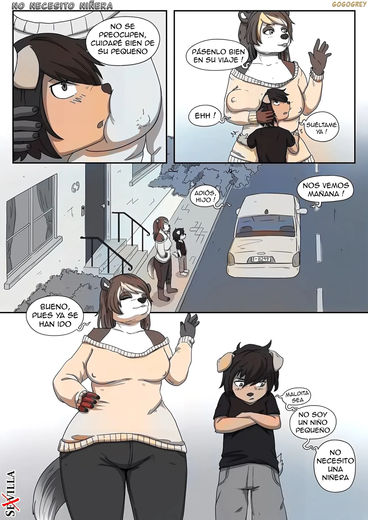 NO NECESITO NIÑERA (Espanhol) (Reescrita) (5eXv1LL4 - Mano Negra - KARAY) - Galeria Hentai