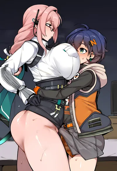 Aroma - Belle x Yanagi x Soukaku - Futa/NTR - 90p (Patreon) (AI Generated) - Galeria Hentai