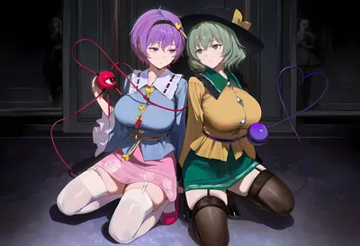 aHero - 251011 (touhou) satori &amp; koishi BBC FFM 349p (Patreon) (AI Generated) - Galería Hentai