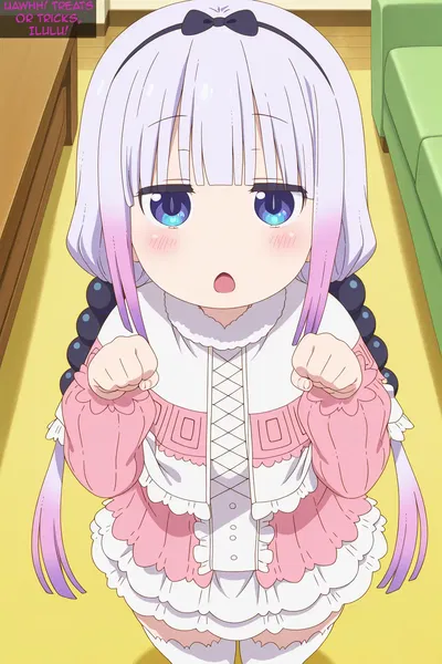 (Nim Nim) Truque malicioso de Kanna (gerado por IA) - Galeria Hentai