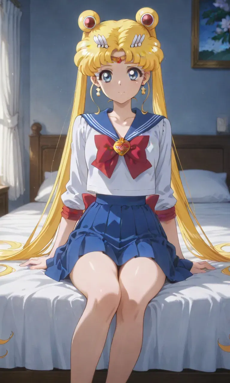 PoppyFlowerAI (especial) Usagi Tsukino (月野 うさぎ) - Bishoujo Senshi Sailor Moon (Patreon) (IA gerada) - Galeria Hentai