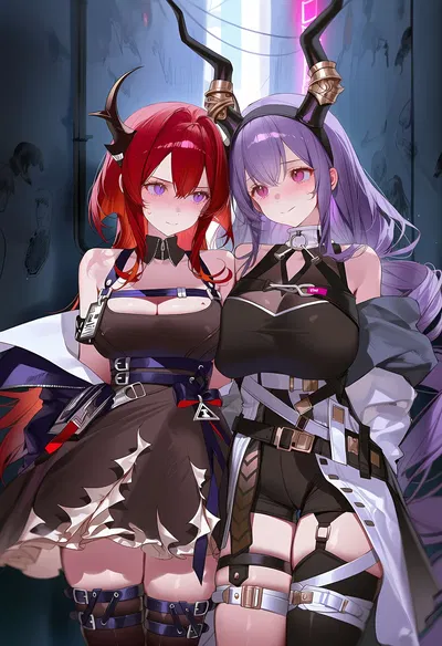 (kilerai) Surtr e Typhon - Arknights (Geração de IA) - Galeria Hentai