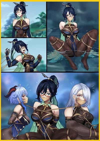 (Rei) 原神缚--闲云与她的性感徒弟们 - Galeria Hentai