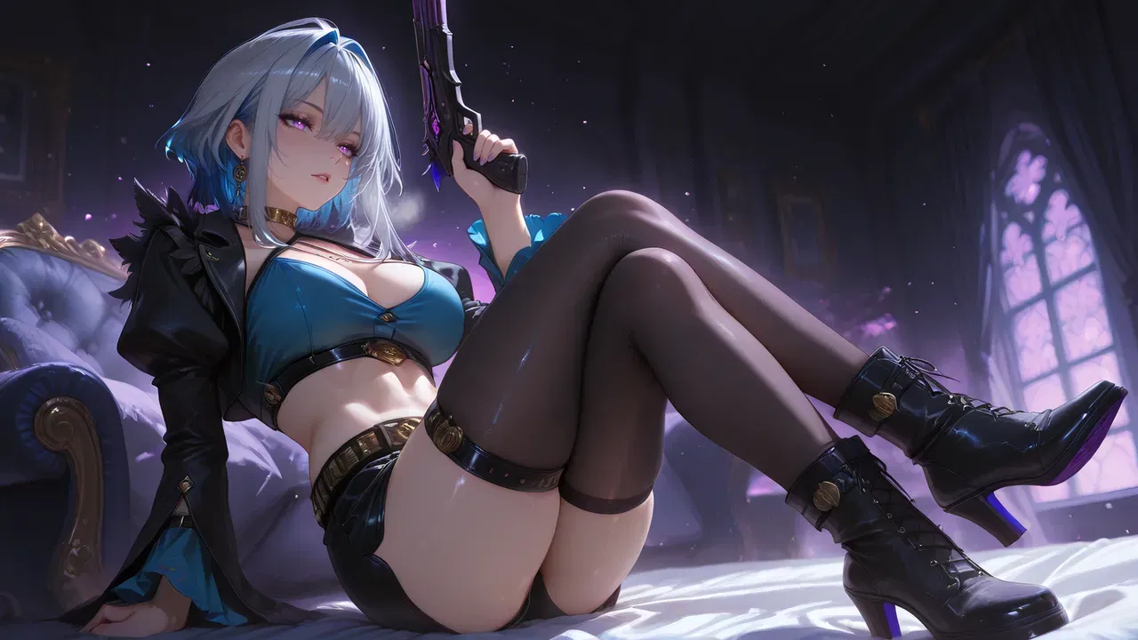 (AIArt GiWu) Galbrena - Wuthering Waves (Patreon) (AI Generated) - Galer&iacute;a Hentai