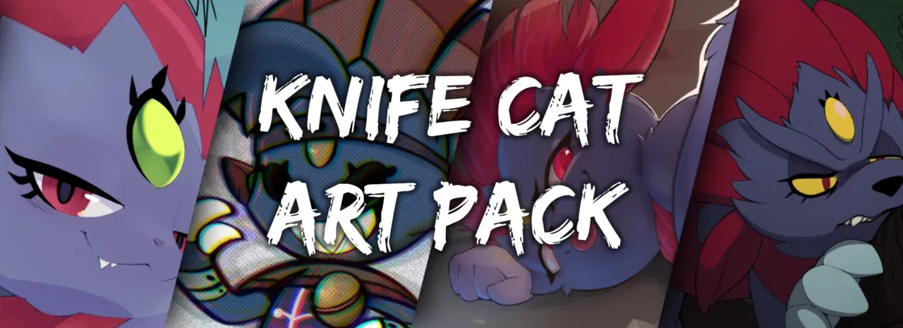 (Various) Knife Cat Art Pack - Hentai Gallery