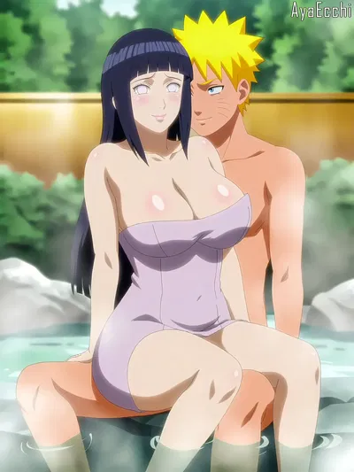 (AyaEcchi) Hinata x Naruto (Naruto-52Pictures)💖 (Patreon) (AI Generated) - Galeria Hentai