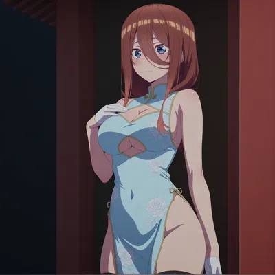 (NakomoArt) - Miku Nakano 2 (Generada por IA) - Galería Hentai