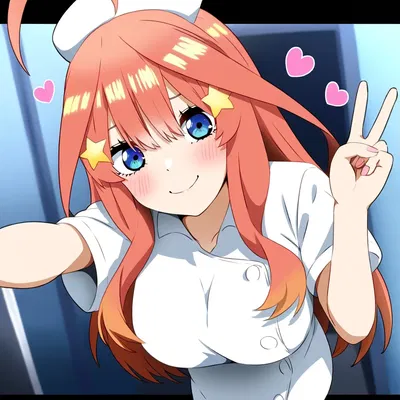 Waifus todos os dias! Itsuki Nakano V2.1 Go-tobun no Hanayome (Patreon) (Gerado por IA) - Galeria Hentai