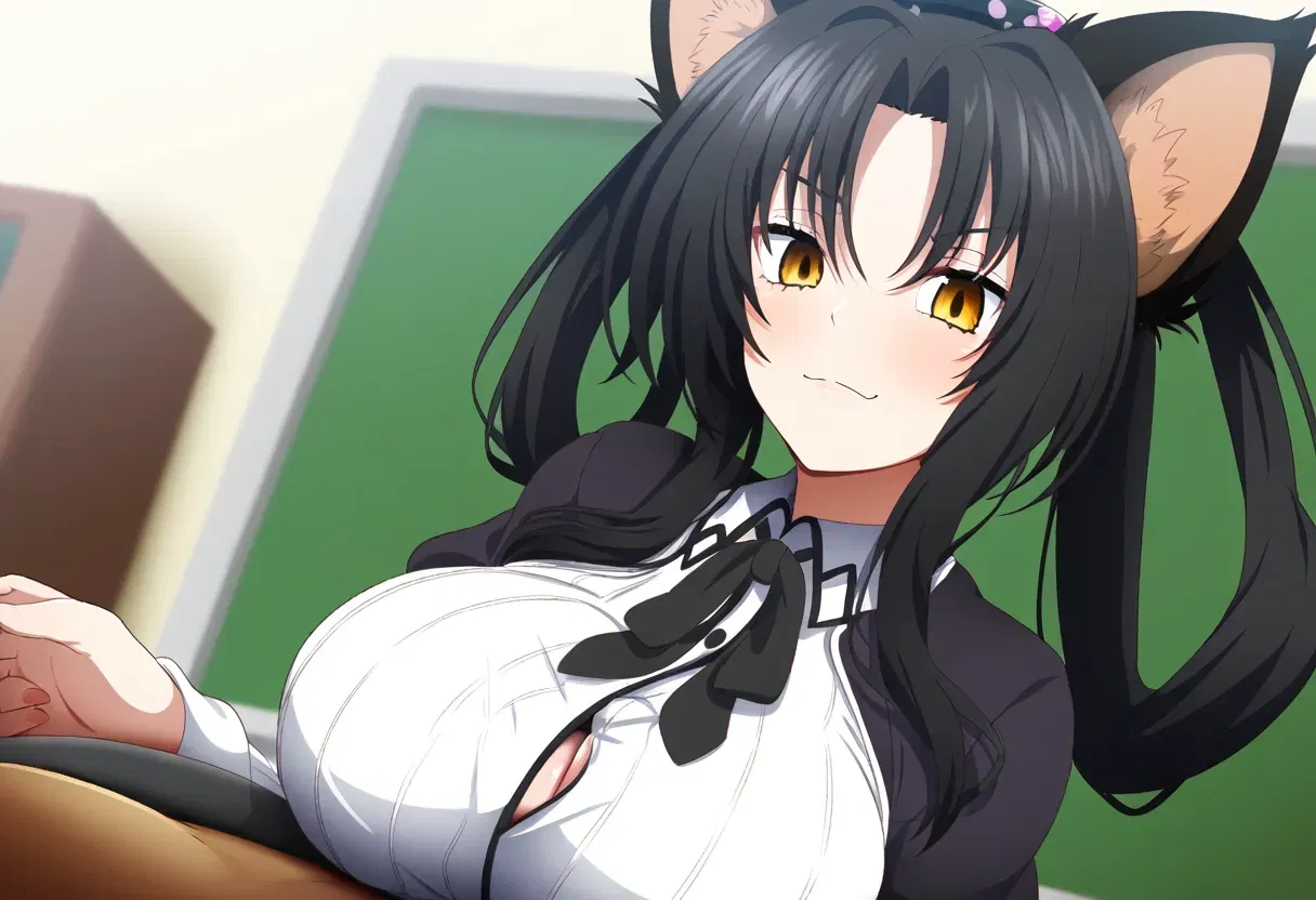 Waifus Everyday! Kuroka 1 High School DxD (Patreon) (AI Generated) - Hentai Gallery