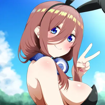 Waifus Everyday! Miku Nakano 1 Go-tobun no Hanayome (Patreon) (AI Generated) - Hentai Gallery