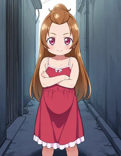 (雷門AIショップ) 円亜久里 大人に変身できるプリキュア (AI Generated) - Хентай галерея
