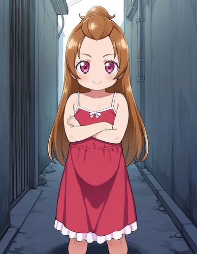 (雷門AIショップ) 円亜久里 大人に変身できるプリキュア (AI Generated) - Galería Hentai