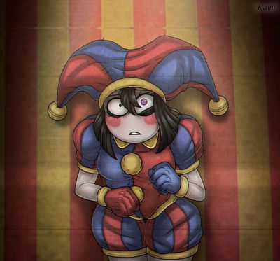 (KamiKatamayan) O incrível circo digital - Galeria Hentai