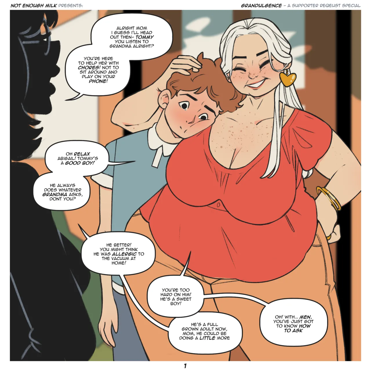 (Not Enough Milk) Grandulgence / Loan to Bone - Hentai Gallery