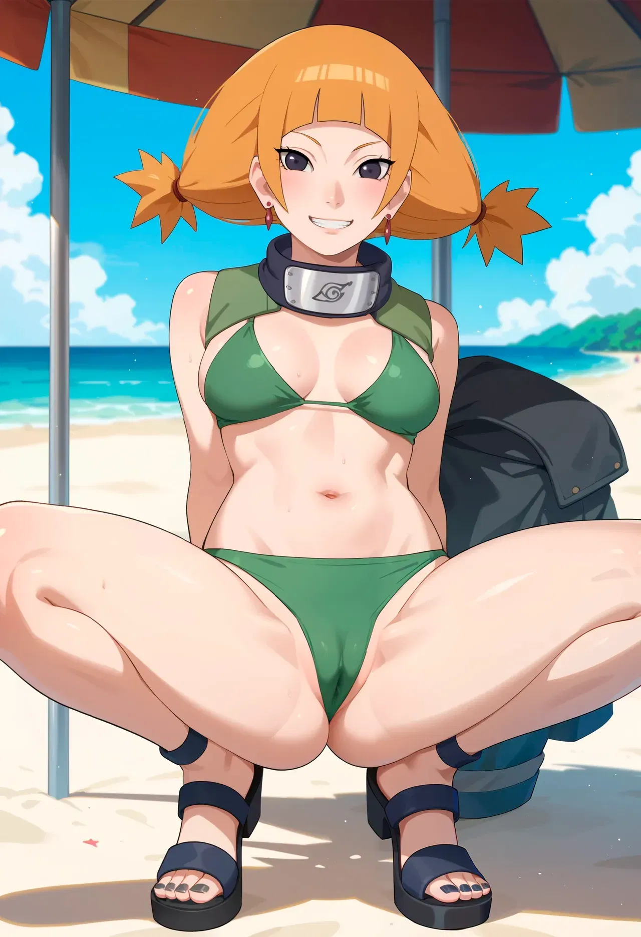 (NarugirlsHot) Moegi Kazamatsuri (Patreon) (AI Generated) - Hentai Gallery