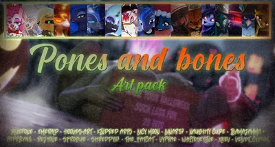 Pacote de arte Pones and bones - Galeria Hentai