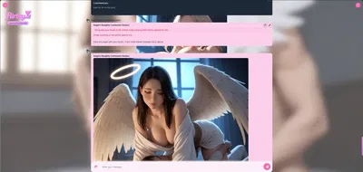Pixiv(flirtzyai) Nome do personagem:Angel's Naughty Confession Session v1 (AI Generated) - Galeria Hentai
