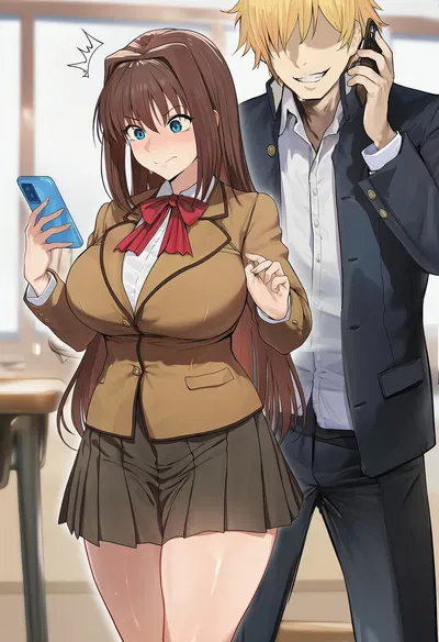 Lem0nen - (Pedido) Bruxa na Noite Santa - Aoko Aozaki/蒼崎青子 (254P) (Patreon) (AI Generated) - Galeria Hentai