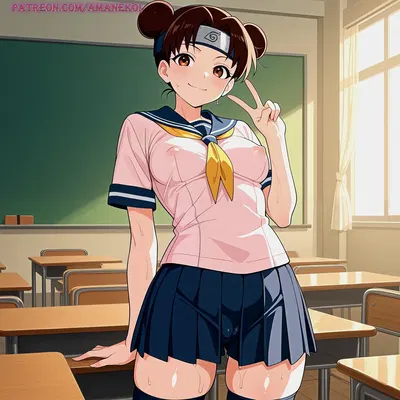 (Amanekoi) Tenten Naruto (Patreon) (AI Generated) - Galería Hentai