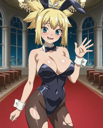 (Ponchoman) Kohaku - Dr. Stone コハク - ドクターストーン (AI Generated) - Galeria Hentai