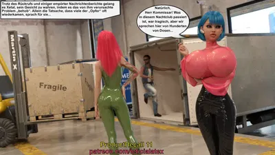 (Leticia Latex) Retirada de producto 11 (alemán) - Galería Hentai