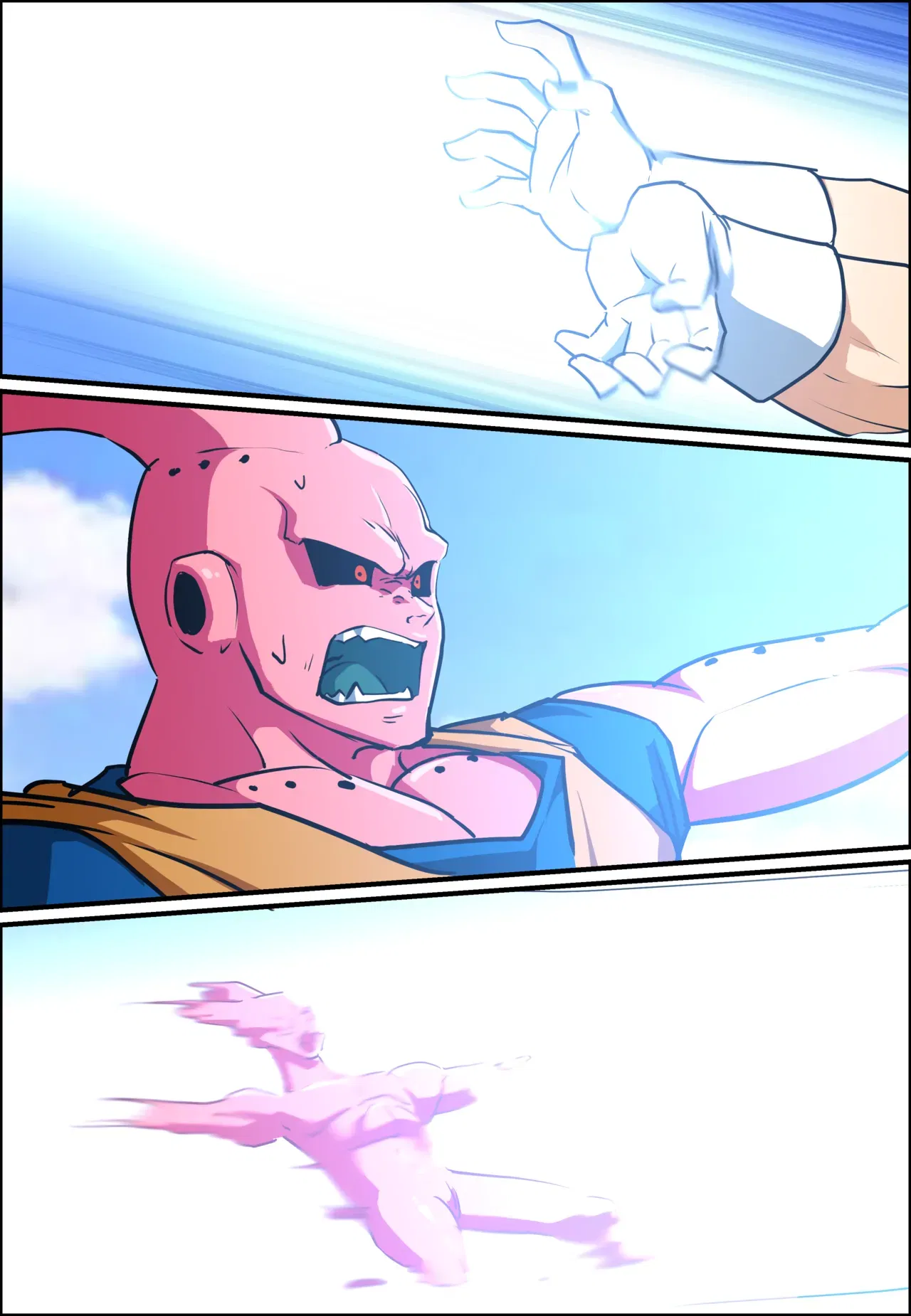 (Khear) Вегетто х Чичи х Булма (Dragon Ball Z) - Хентай галерея