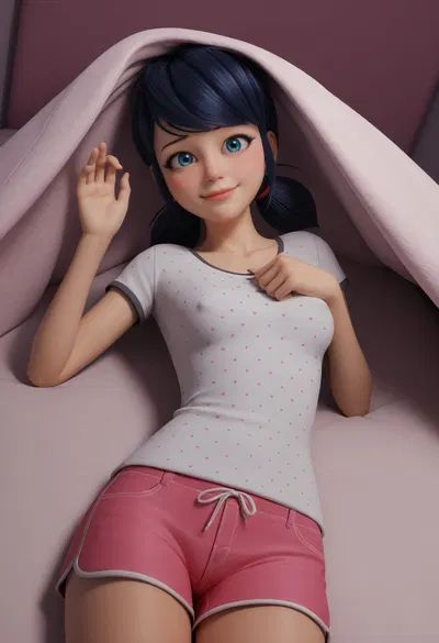 Black Miracle - Ladybug Sleeping (Part 1) (AI Generated) - Hentai Gallery