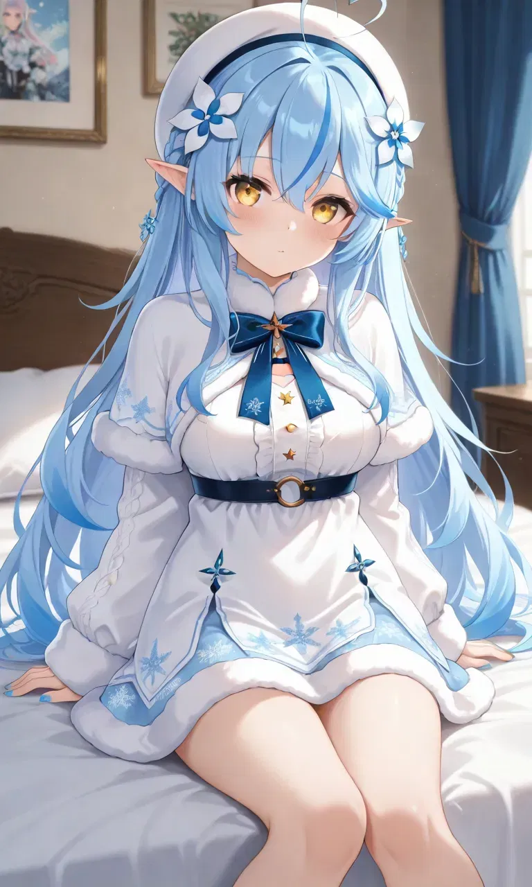 PoppyFlowerAI (especial) Lamy Yukihana (雪花 ラミィ) - Holo no Graffiti (Patreon) (AI Generated) - Galer&iacute;a Hentai