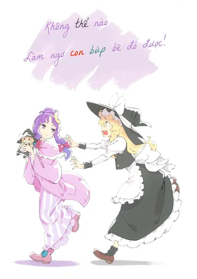 (Reitaisai 22) (Yumushien (Kawayabug)) Sono Ningyou wa Mushi Dekinai! (Projeto Touhou) (Vietnã) - Galeria Hentai