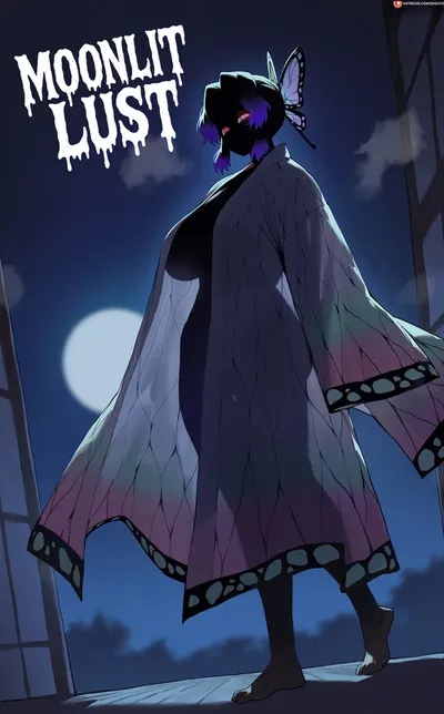 (Shexyo) Luxúria ao luar (Caçador de demônios) (Gerado por IA) - Galeria Hentai