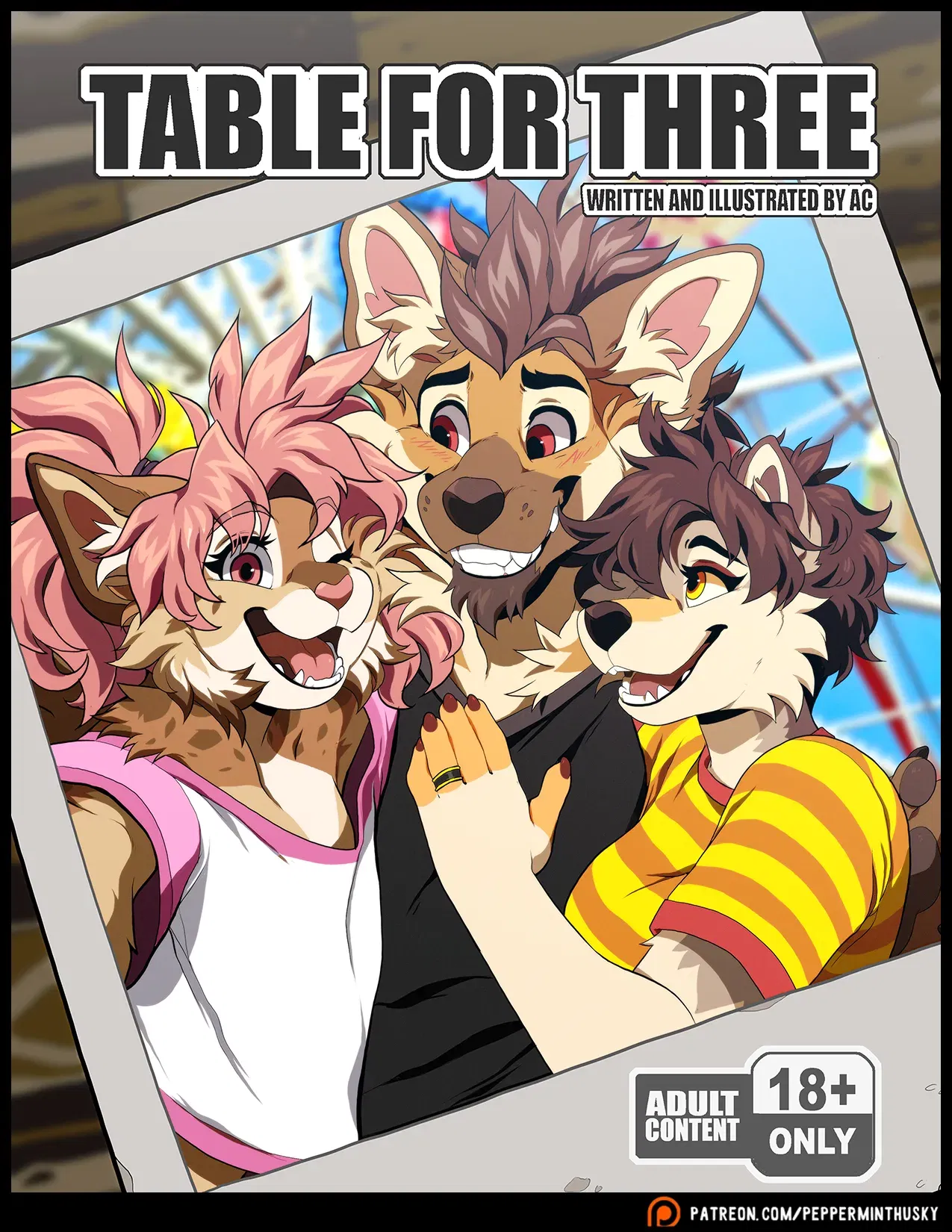 (PeppermintHusky (Roanoak/Ace)) Table for Three: Remix (Incomplete) - Hentai Gallery