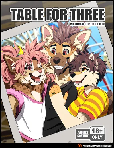 (PeppermintHusky (Roanoak/Ace)) Table for Three: Remix (Incomplete) - Hentai Gallery