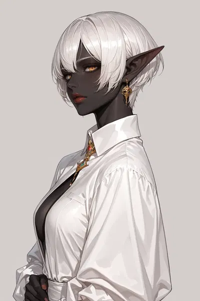Crazy Ai - Dark Elf(AI Generated) - Хентай галерея