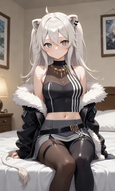 PoppyFlowerAI (especial) Botan Shishiro (獅白 ぼたん) - Holo no Graffiti (Patreon) (AI Generated) - Galería Hentai