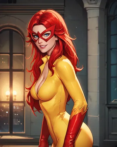 (Heroerse.Ai) Firestar (gerado por IA) - Galeria Hentai