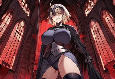 Milf_kun - Barba Negra cortejando a Jeanne Alter (AI Generated) - Hentai Gallery